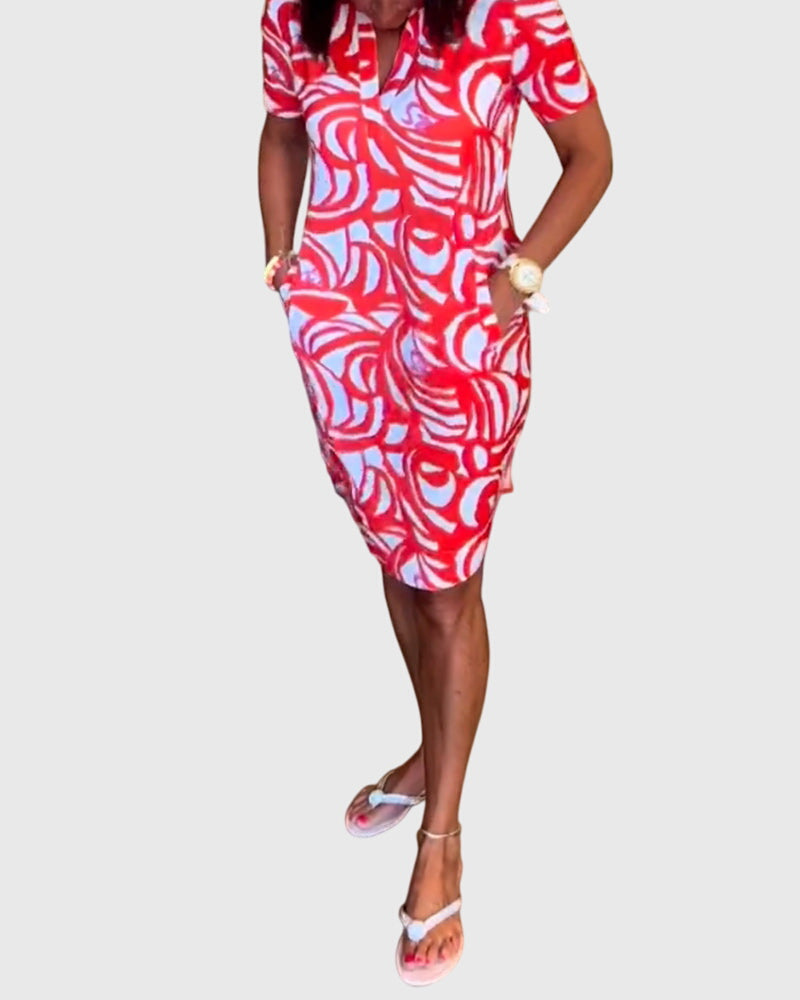 Jeanne | Flattering Avenue Wrap Dress
