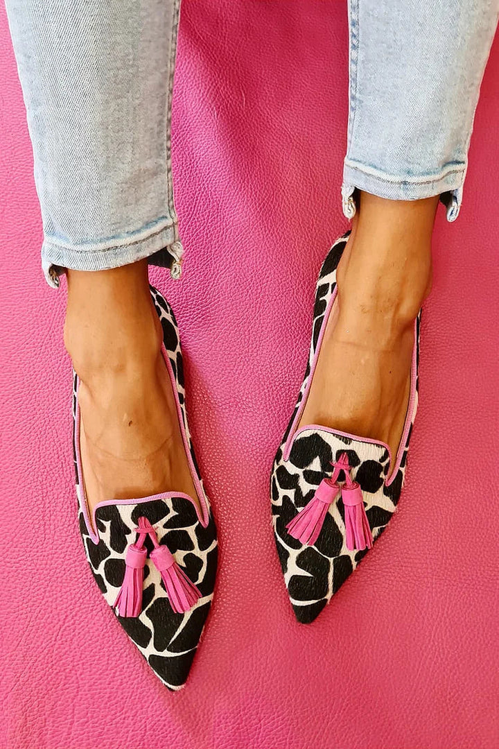 Nala - Classic Fringed Moccasins
