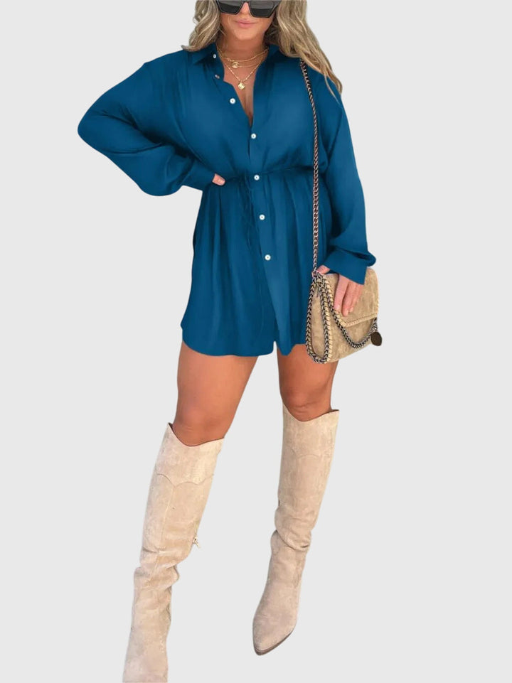 Sylvie | Elegant Pinafore Dress