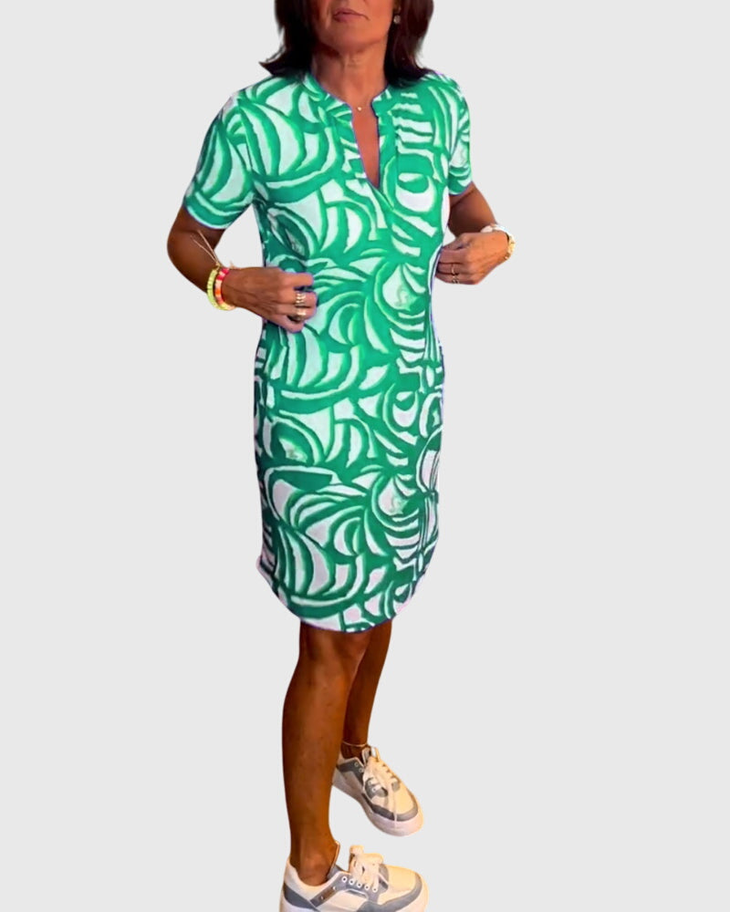 Jeanne | Flattering Avenue Wrap Dress