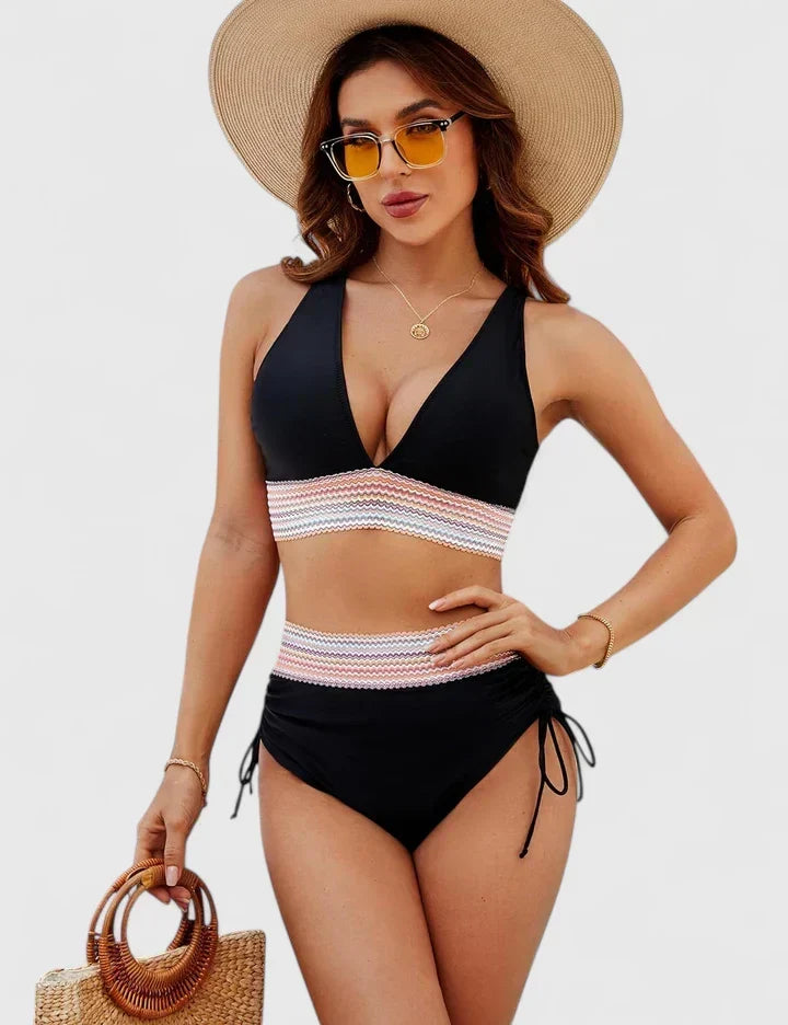 Énora | Elegant High-Waisted Bikini Set