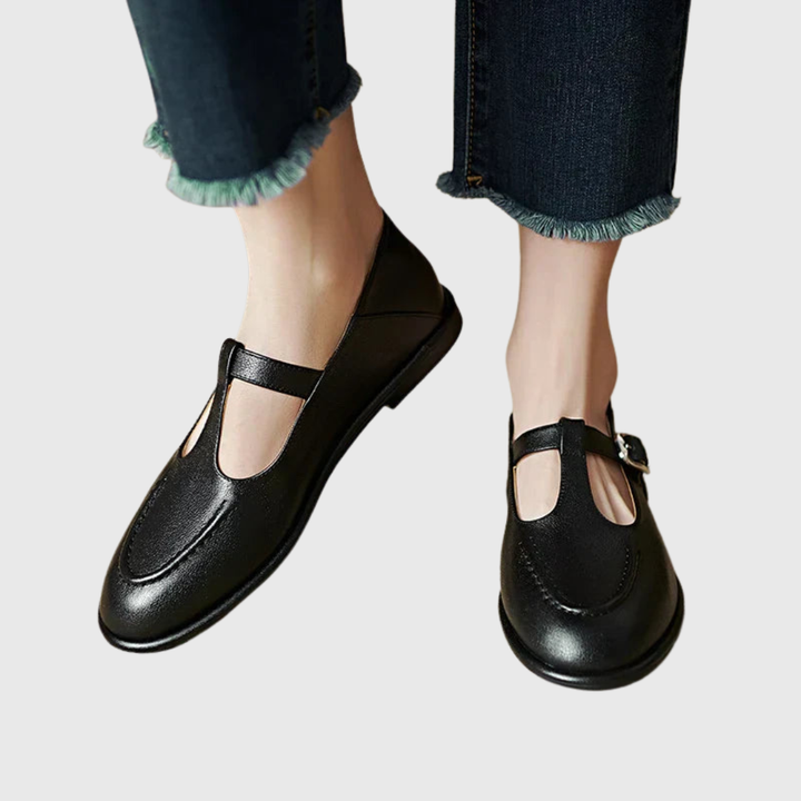 Clémence | Low Heel Court Shoes