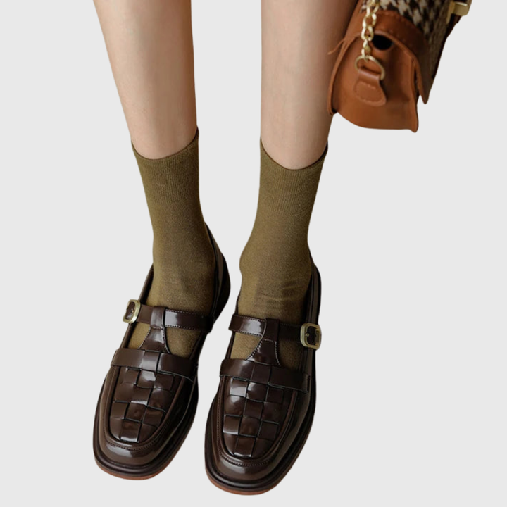 Claudine | Retro Ballet Flats