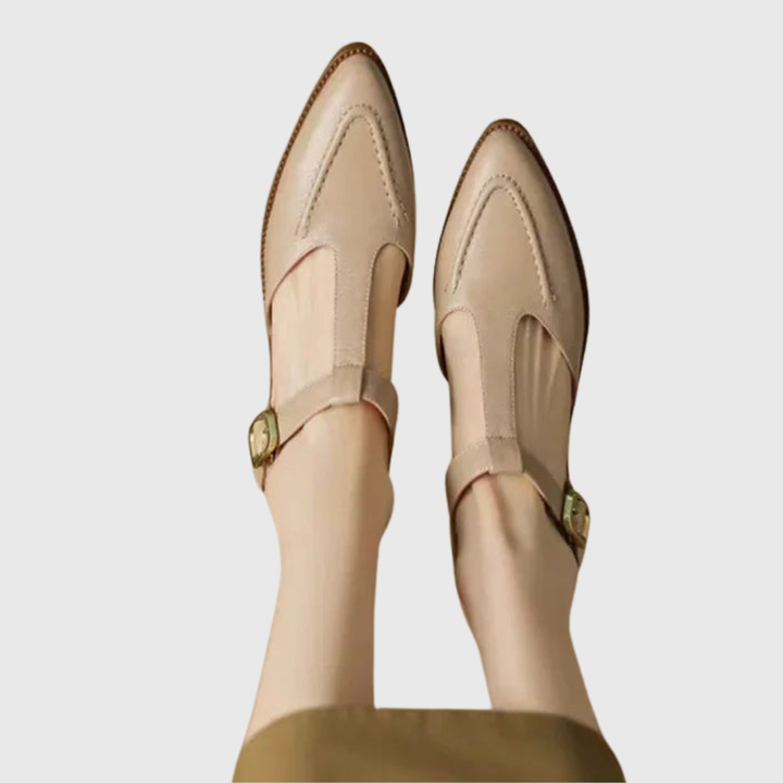 Claire | Aurenza Buckle Shoes