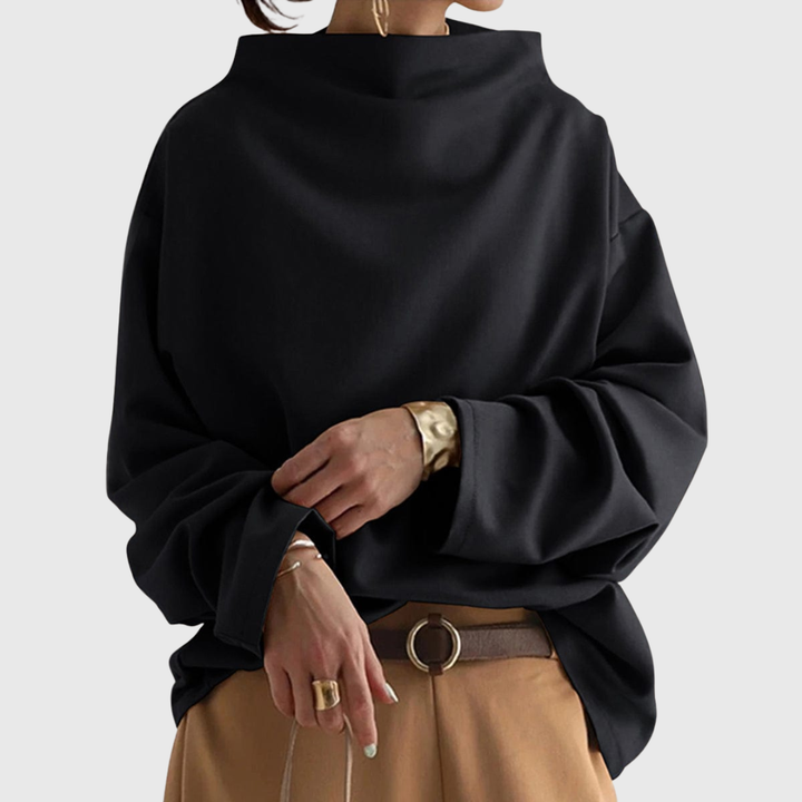Christine | Casual High Neck Top