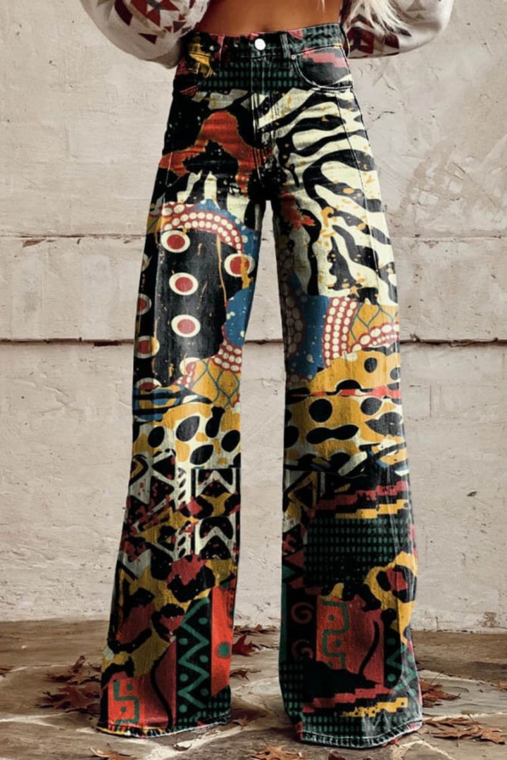 Béatrice | Slim Bohemian Trousers