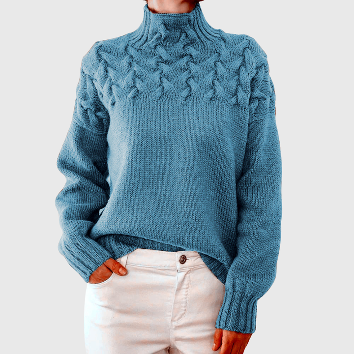 Nina | Warm Knitted Roll Neck