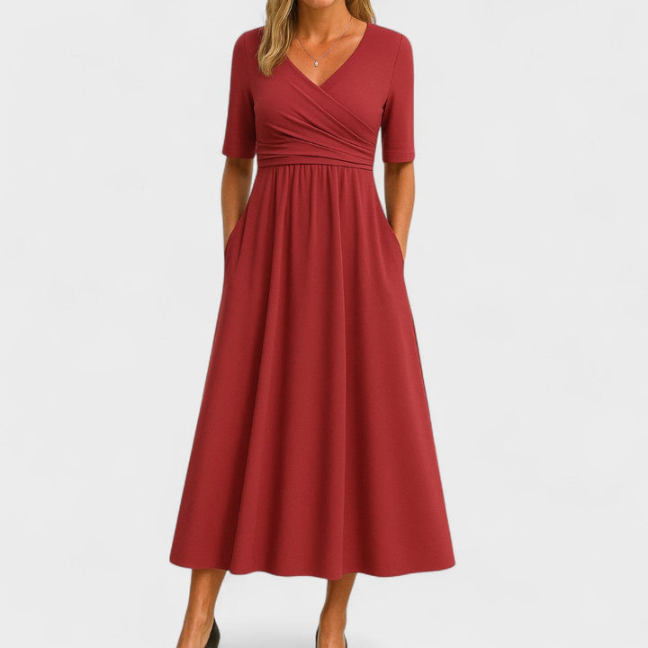 Phoebe | Elegant Midi Dress
