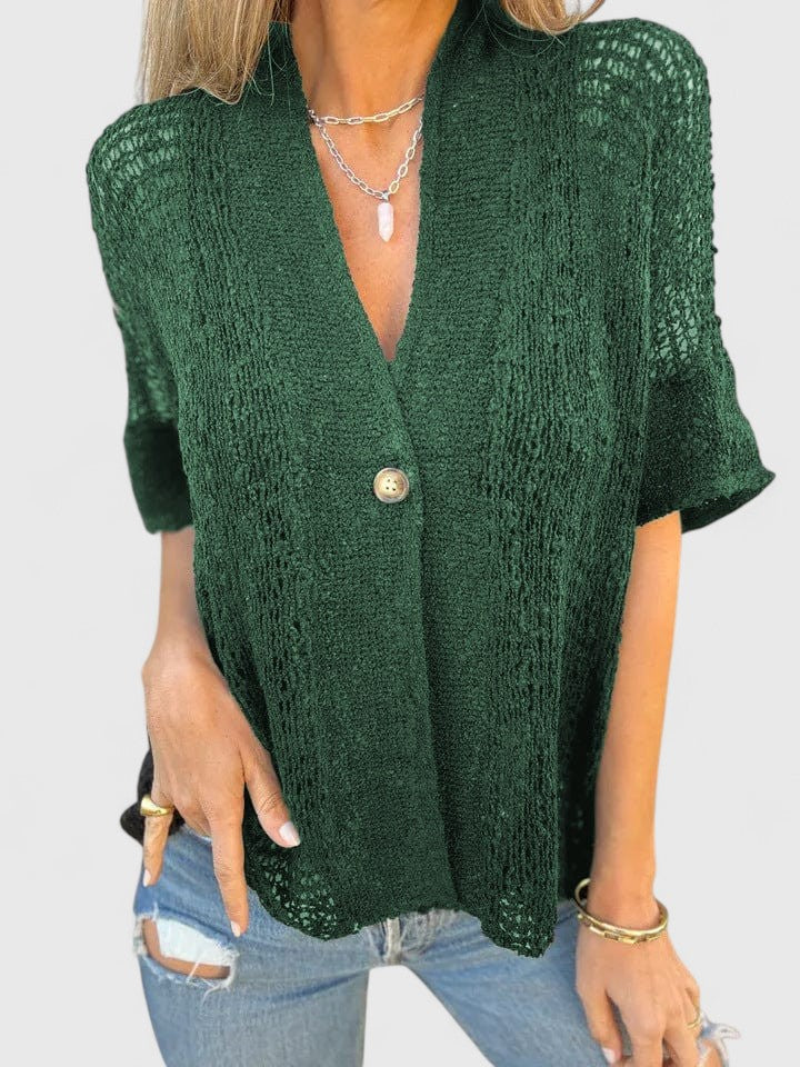 Nina | Elegant Knitted Shirt