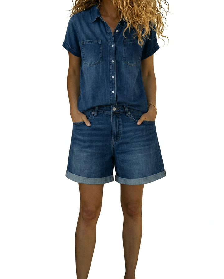 Romy | Casual Denim Dress