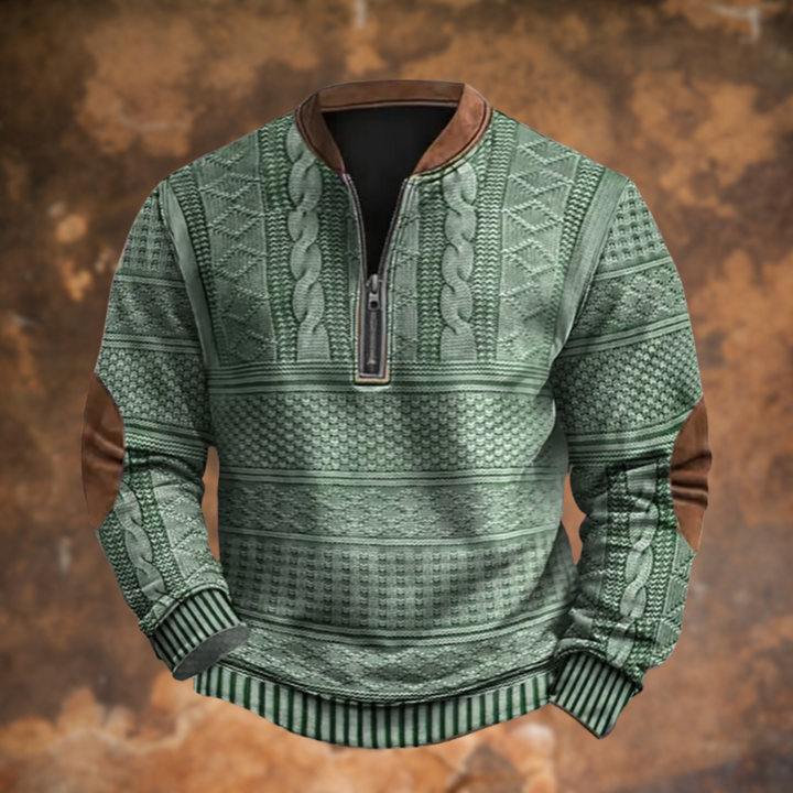 Jonas | Comfortable zip-up jumper with a modern look