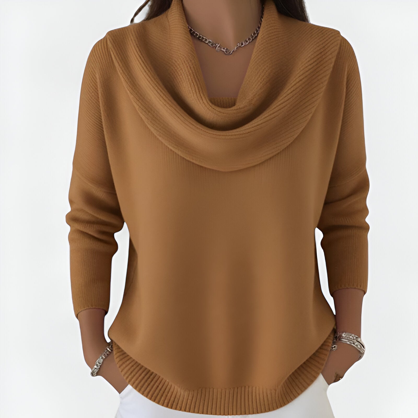 Síofra™ | Graceful Roll-Neck Jumper