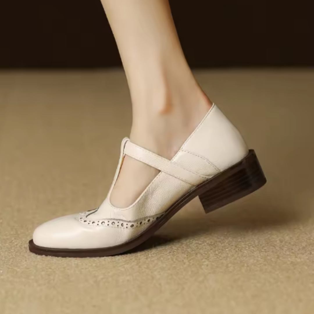 Claire | Mary Jane T Bar Shoes