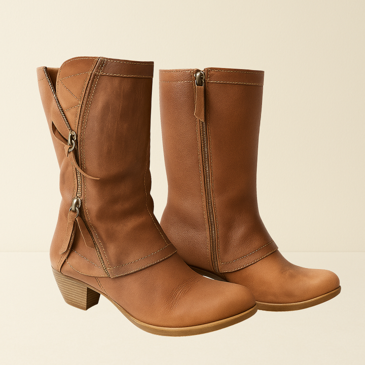Fanny | Mid-Calf Autumn Boots