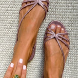 Gabija™ | Elegantiški auksiniai sandalai