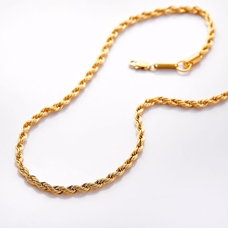 Hélène – Gold necklace with punctuated decoration