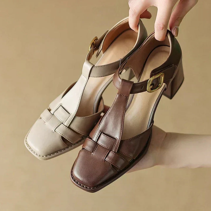 Éléonore | Square Toe Sandals