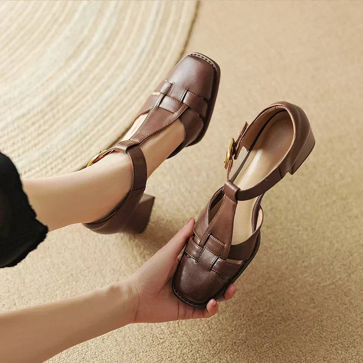 Éléonore | Square Toe Sandals