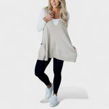 Bláthnaid™ | A-Line Knit Waistcoat