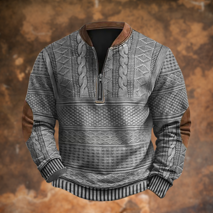 Jonas | Comfortable zip-up jumper with a modern look