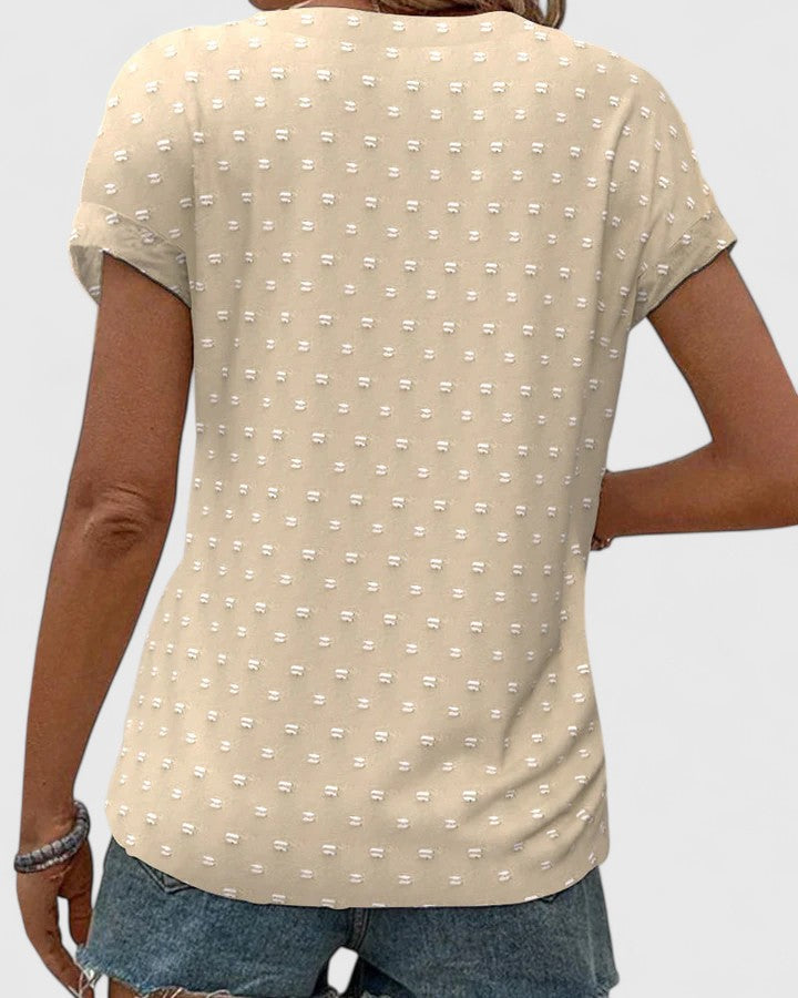 Élodie | Comfortable V Neck Shirt