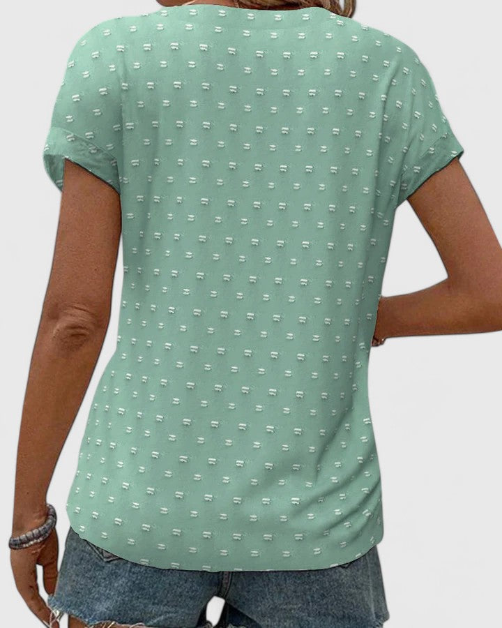 Élodie | Comfortable V Neck Shirt