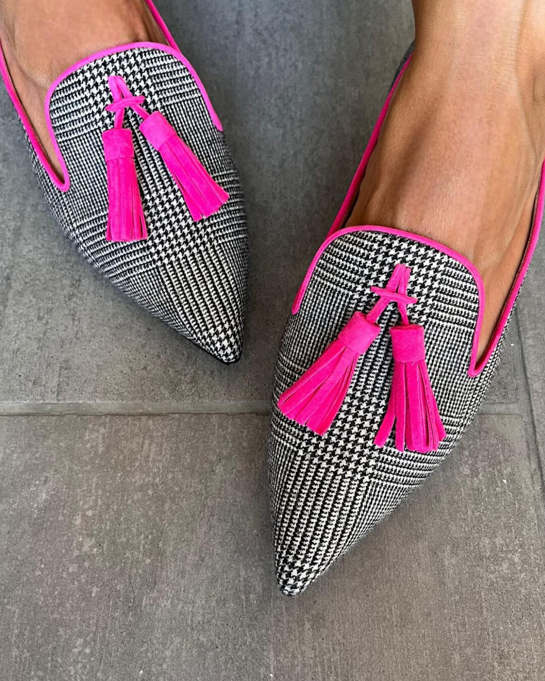 Betty - Chic Pointed Toe Loafers