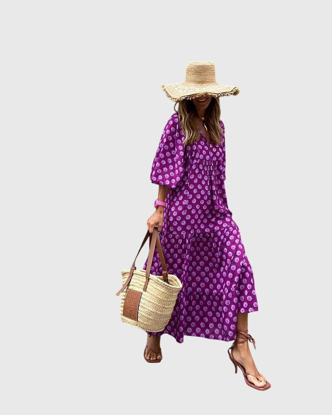 Françoise | Bohemian Maxi Dress