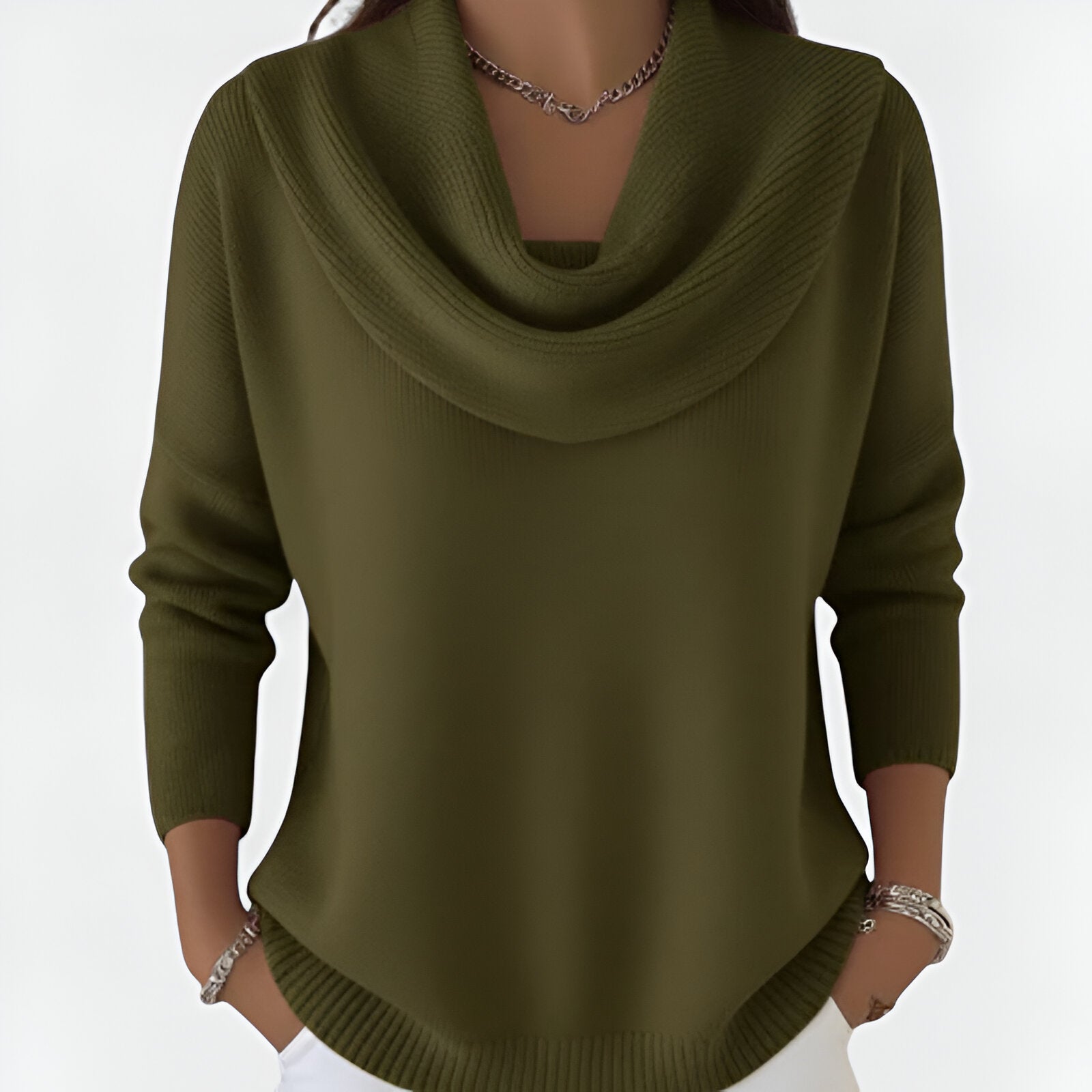 Síofra™ | Graceful Roll-Neck Jumper