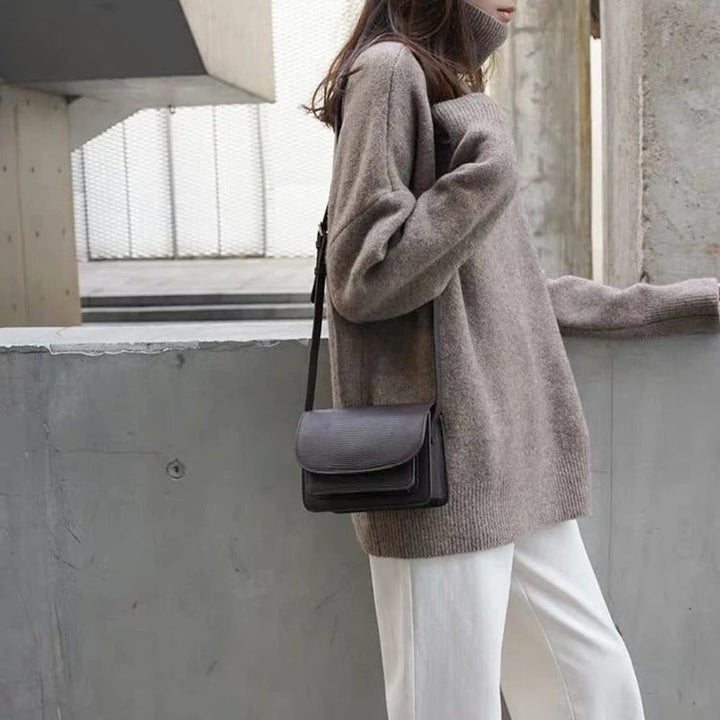 Maude | Oversized Roll Neck Jumper
