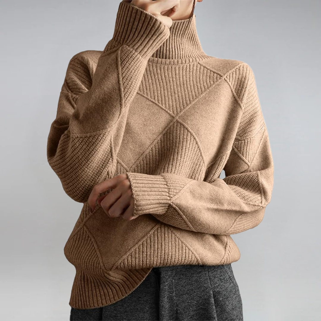 Anne | Luxury Roll Neck Jumper