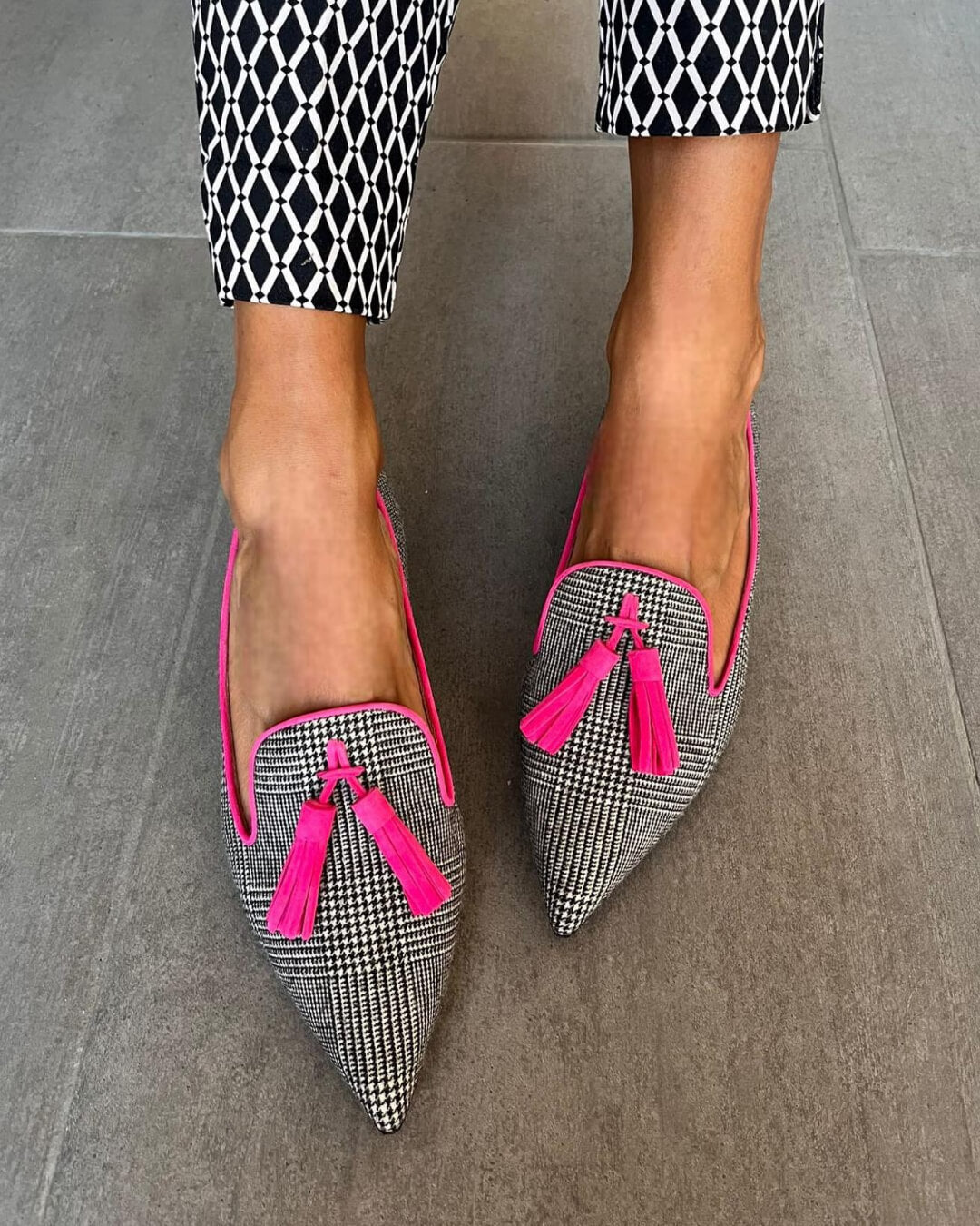 Betty - Chic Pointed Toe Loafers