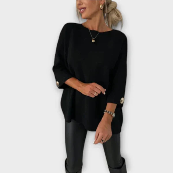 Saoirse™ | Refined Knit Blouse
