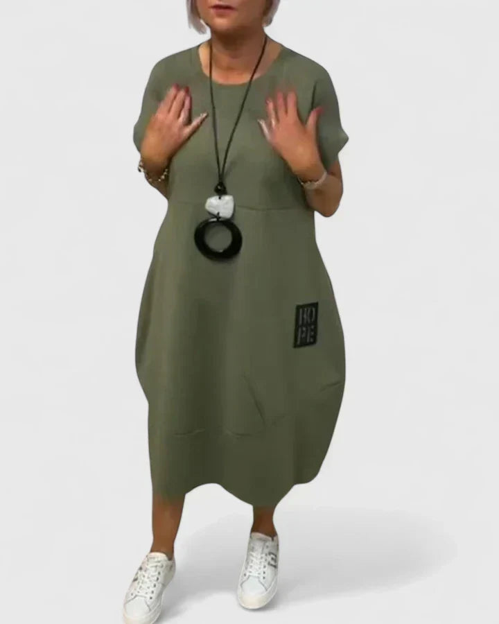 Thalyssiah | Comfortable Midi Dress