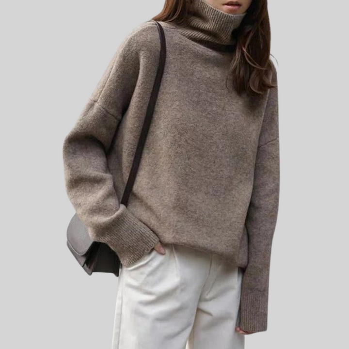 Maude | Oversized Roll Neck Jumper