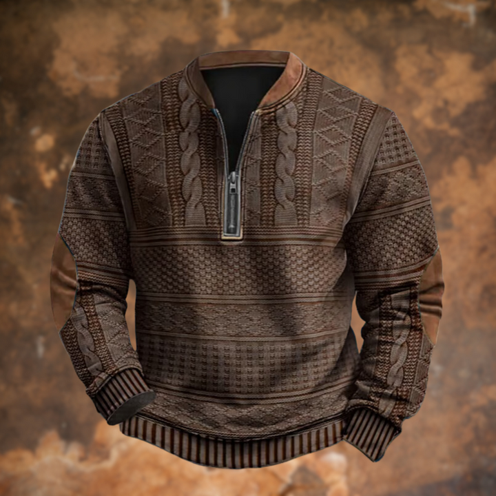 Jonas | Comfortable zip-up jumper with a modern look