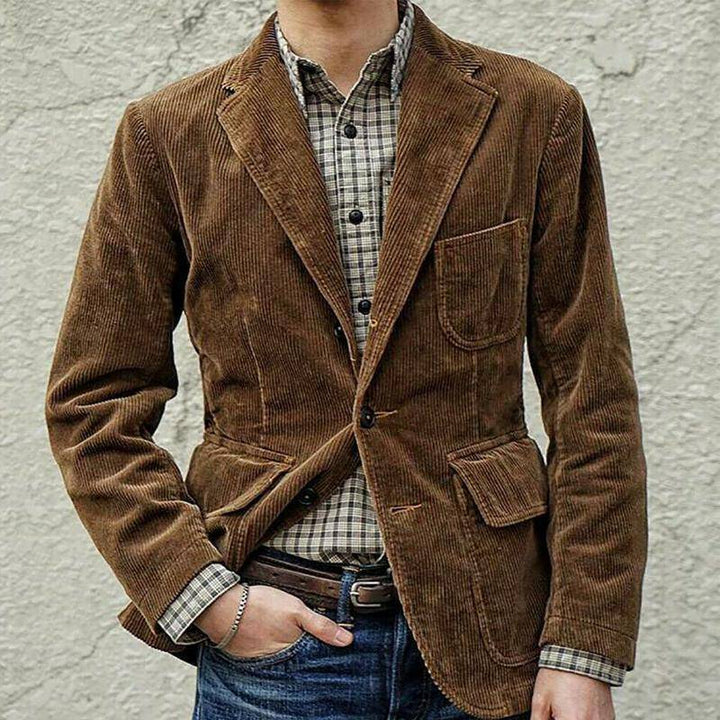 Edmond | Corduroy Blazer and Waistcoat