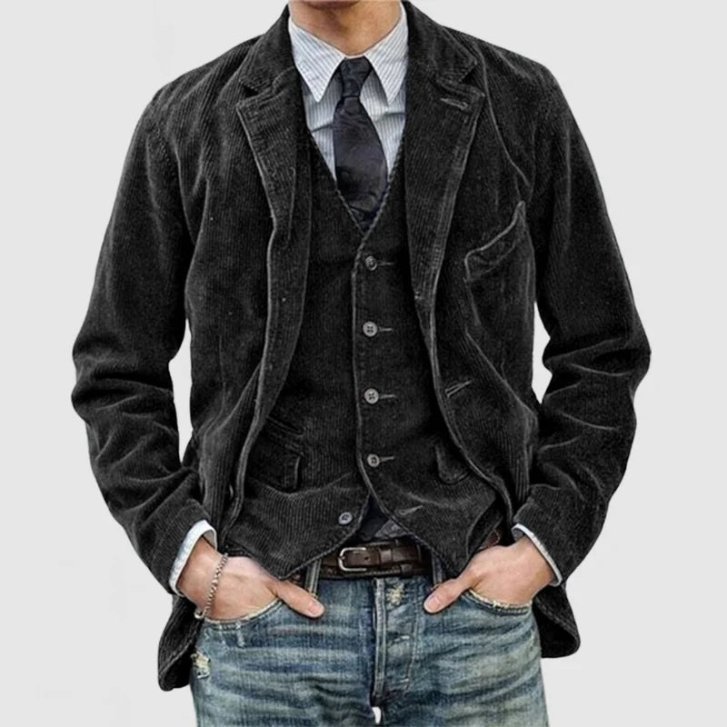 Edmond | Corduroy Blazer and Waistcoat