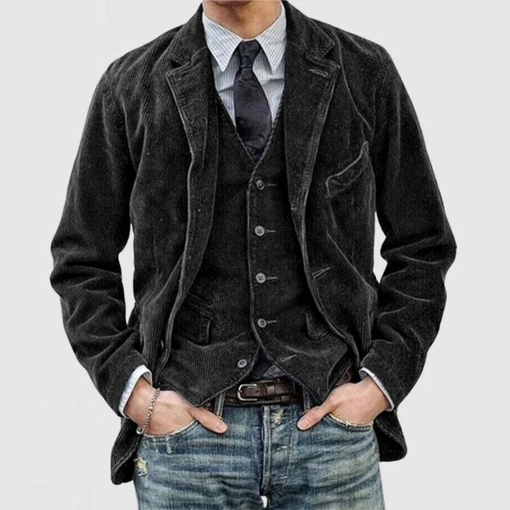 Edmond | Corduroy Blazer and Waistcoat