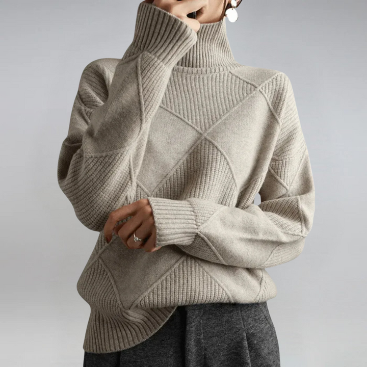 Anne | Luxury Roll Neck Jumper