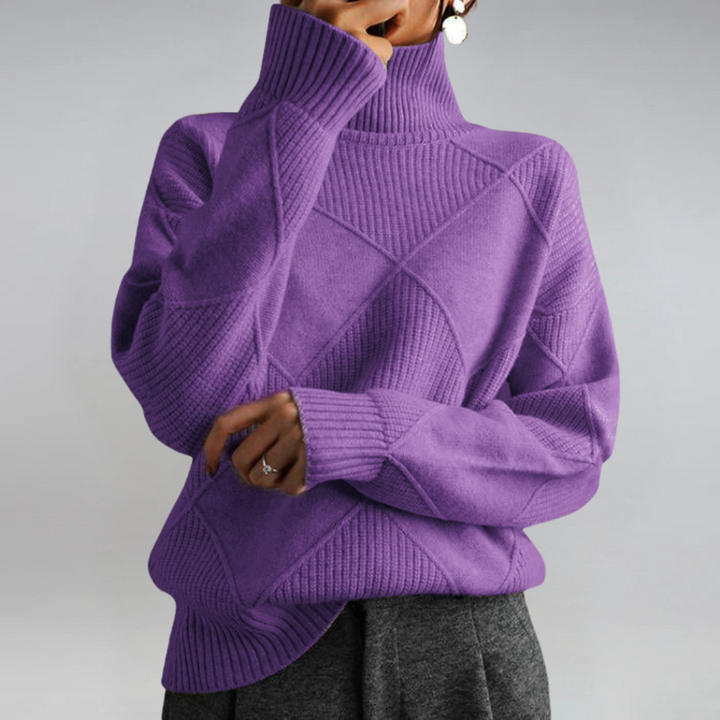 Anne | Luxury Roll Neck Jumper