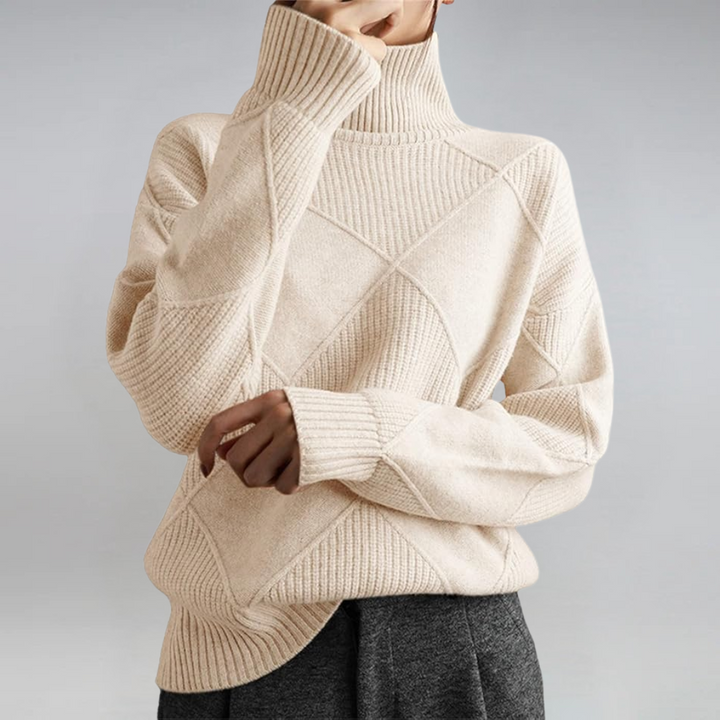 Anne | Luxury Roll Neck Jumper