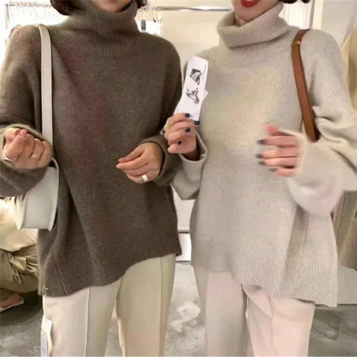 Maude | Oversized Roll Neck Jumper