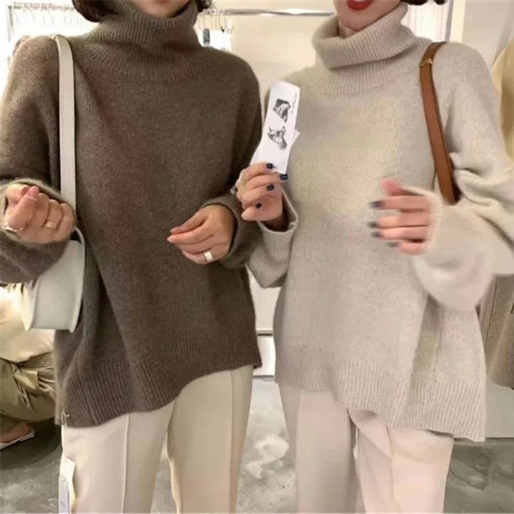 Maude | Oversized Roll Neck Jumper