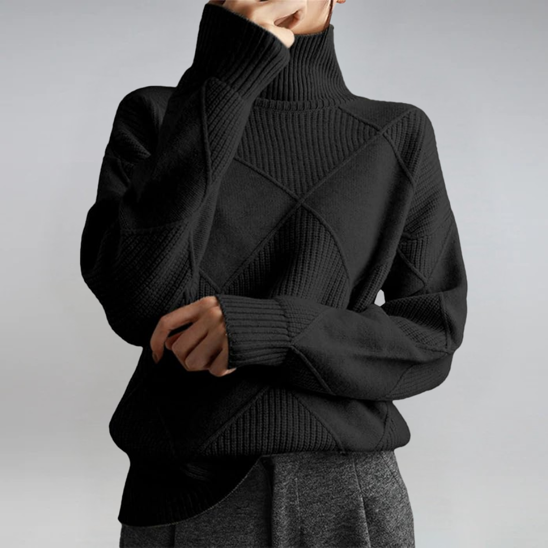 Anne | Luxury Roll Neck Jumper