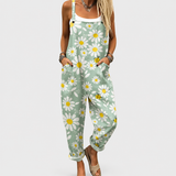 Monika™ | Lengvas žalias kombinezonas kasdienai