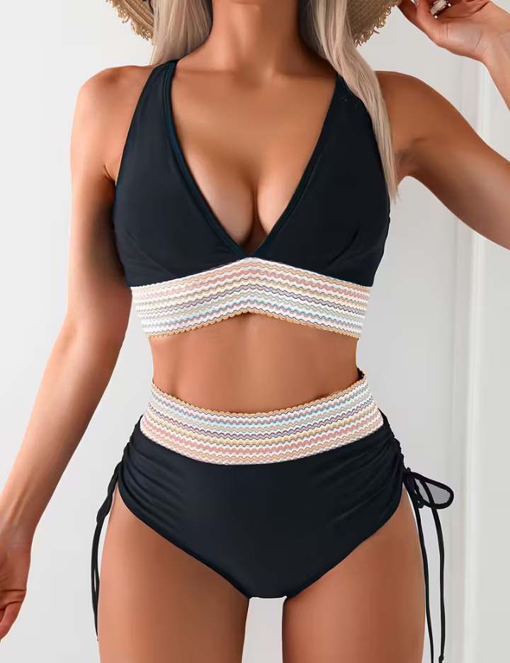 Énora | Elegant High-Waisted Bikini Set