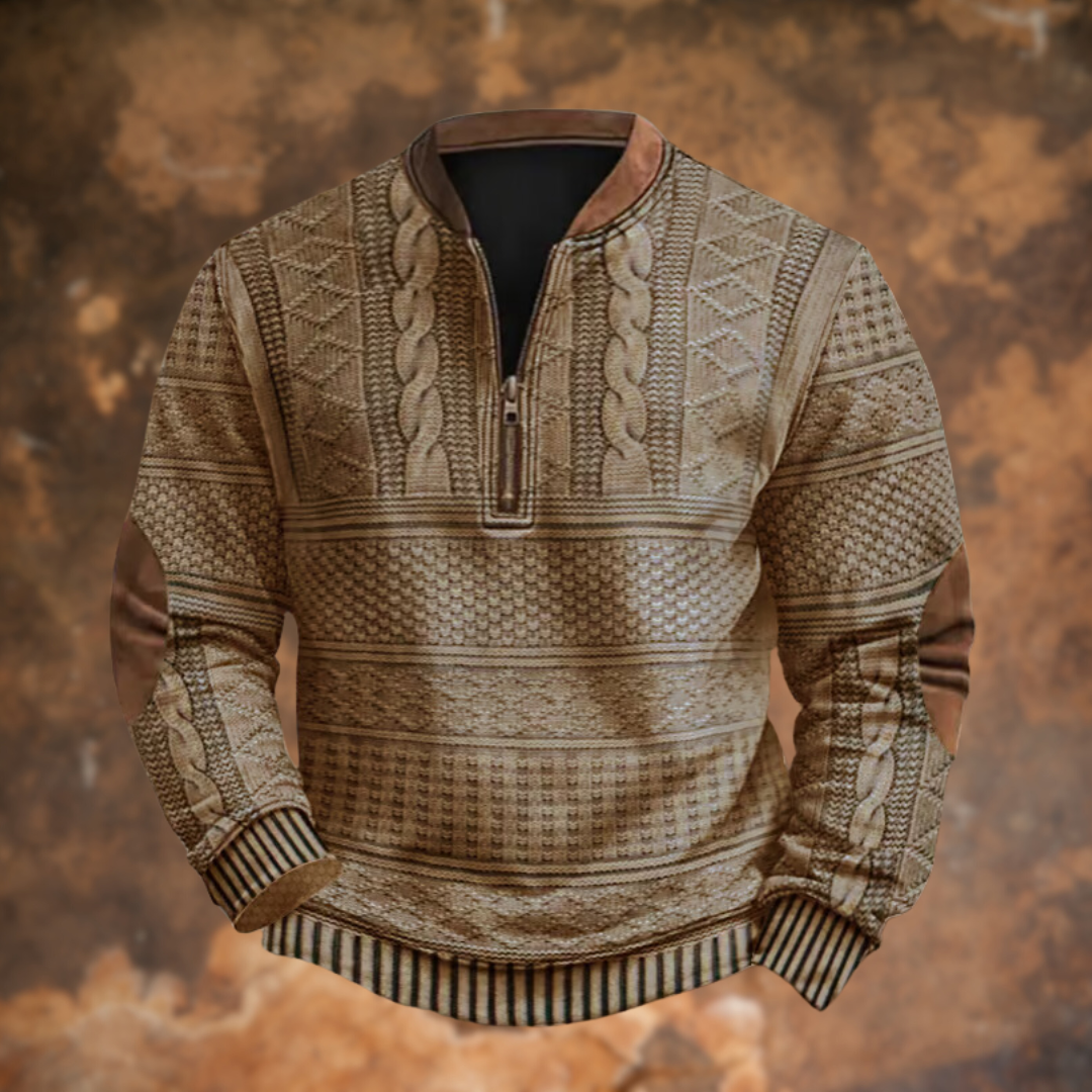 Jonas | Comfortable zip-up jumper with a modern look