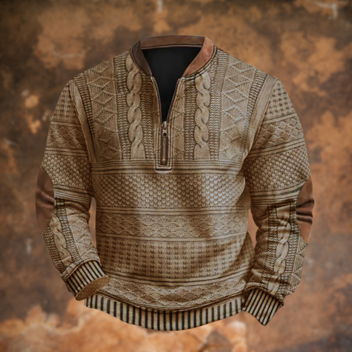 Jonas | Comfortable zip-up jumper with a modern look