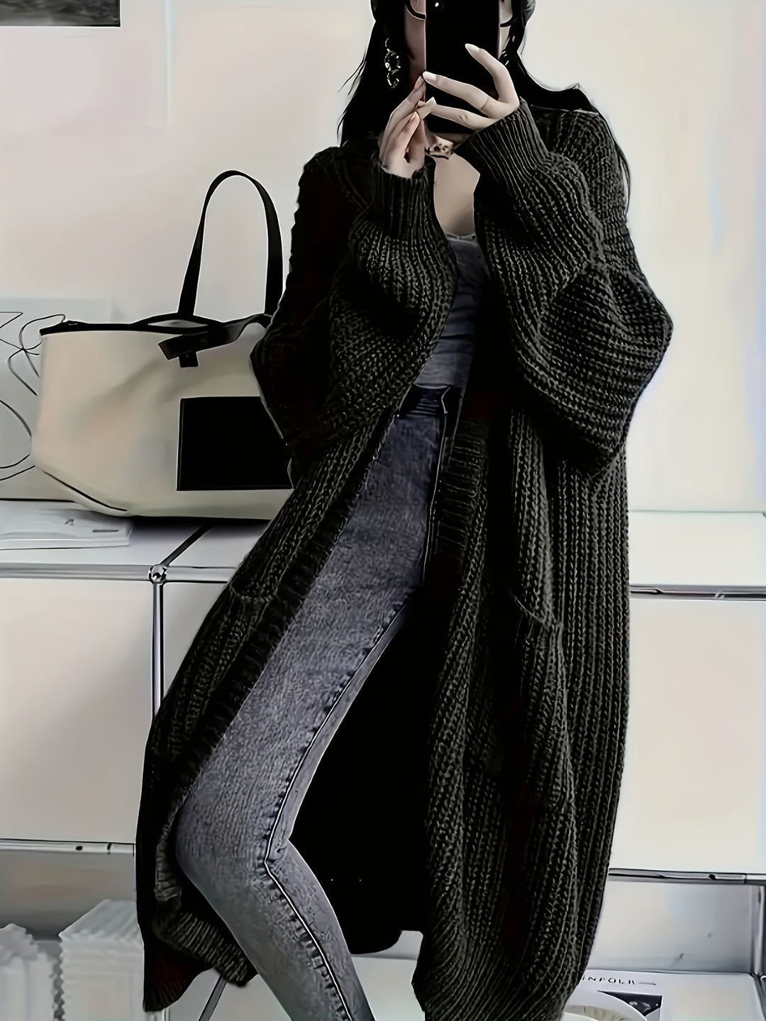 Alice | Longline Cardigan Confiance Douillette